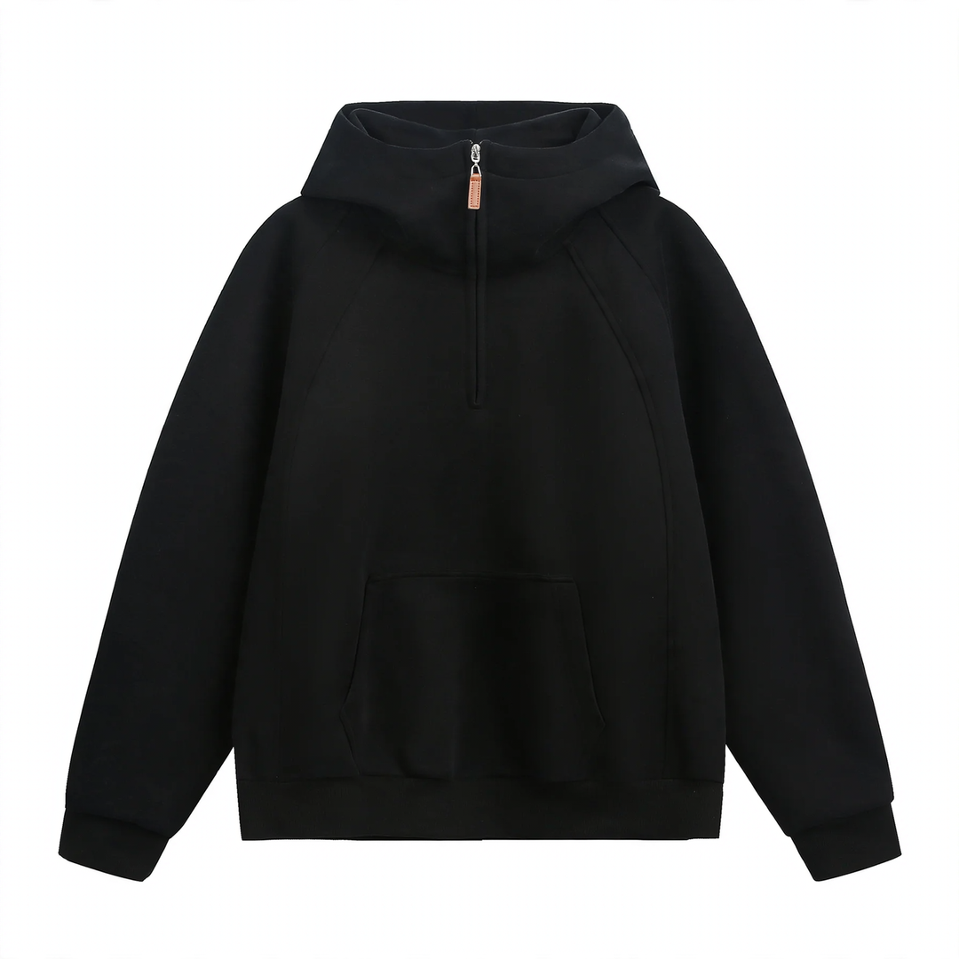 Unisex hoodie with zipper
