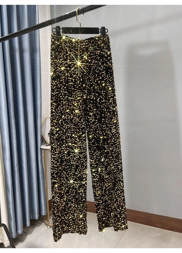 Mune | Wide Sun Pants with Sequins