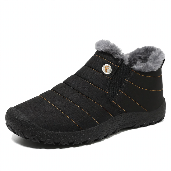 Men's winter boots, lined, slip-on