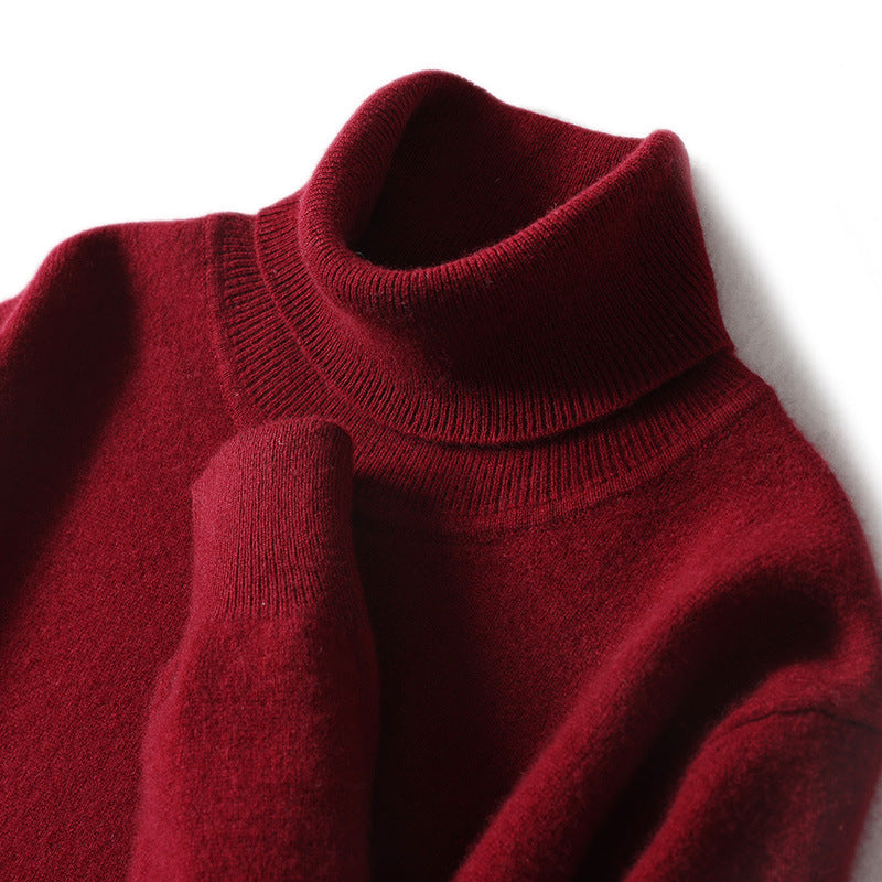 Business pullover made of 100% virgin wool