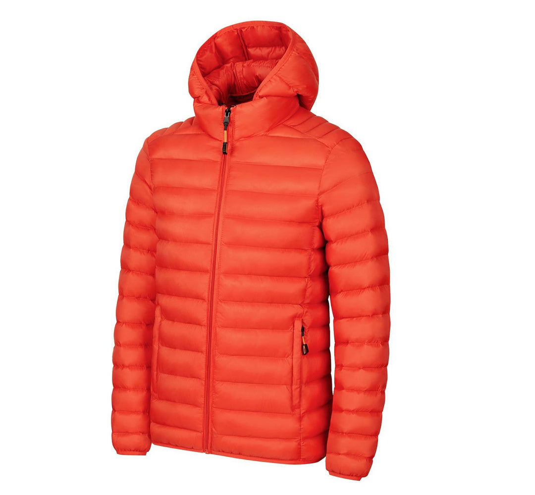 Men's winter jacket with removable sleeves