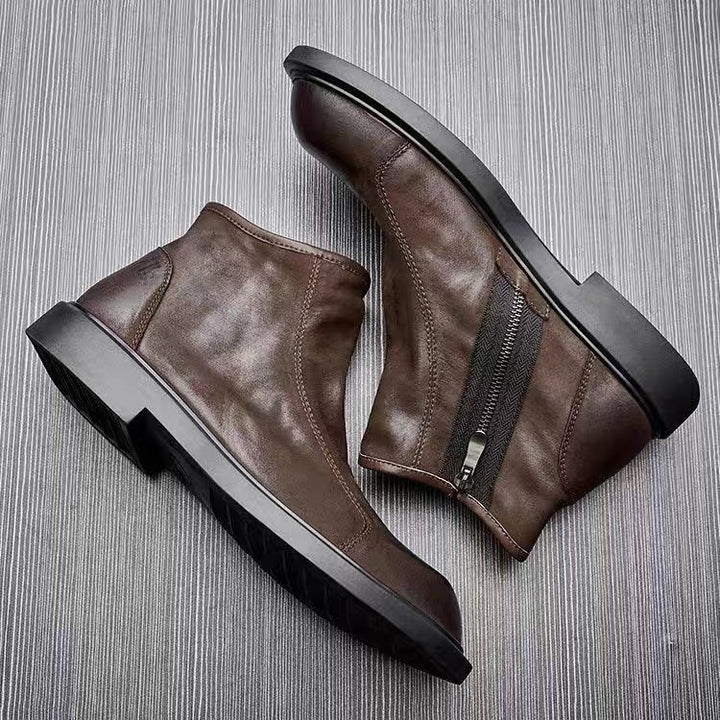 Men's Martin boots, genuine leather, breathable