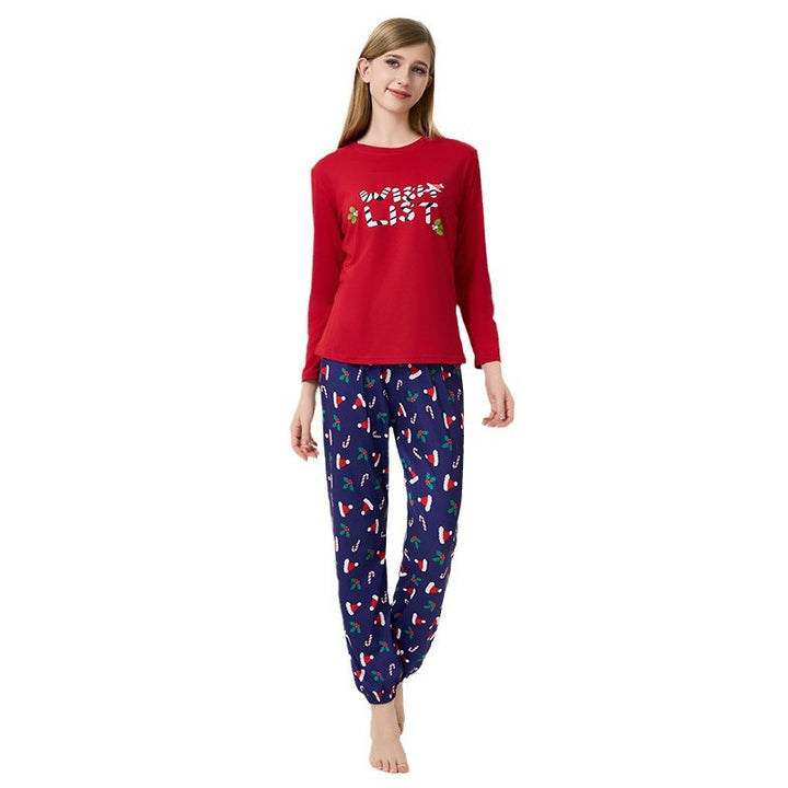 Women's Pajama Set with Christmas Design