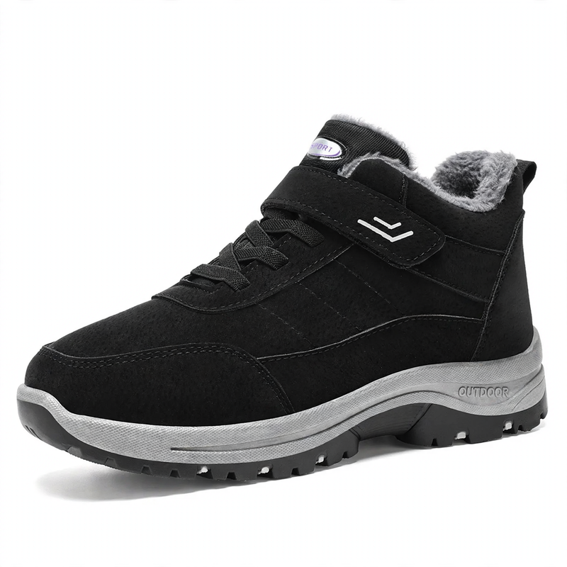 Padded Unisex Winter Boots with Velcro