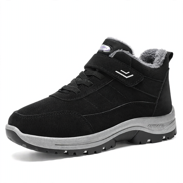 Padded Unisex Winter Boots with Velcro