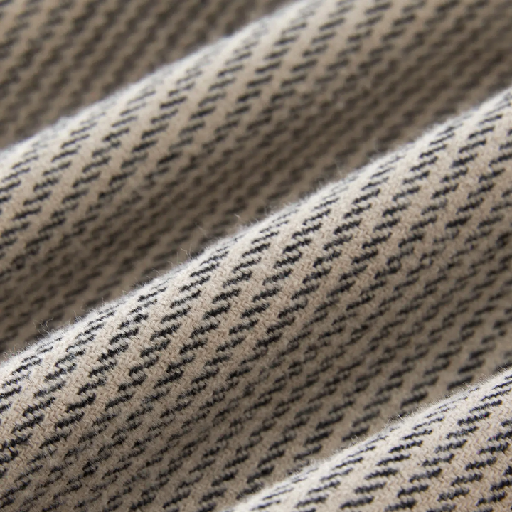 Men's house suit made of pure cotton, striped