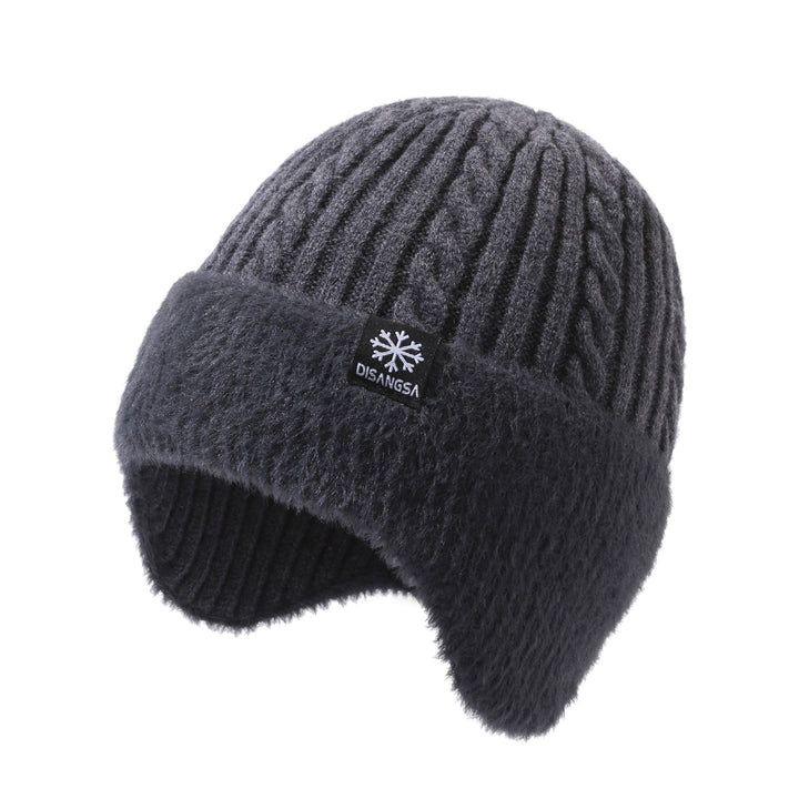 Winter Set: Knitted hat and scarf, lined