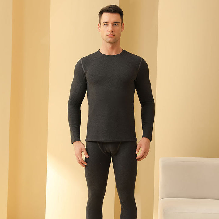 Thermal underwear set made of wool and silk