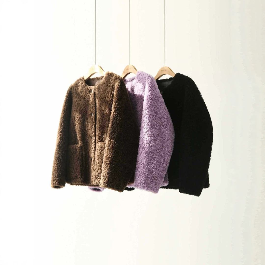 Women’s lambskin imitation coat, winter