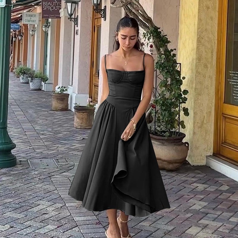 Corset Midi Dress