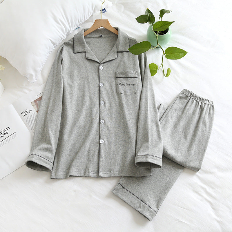 Cotton pajama set for couples