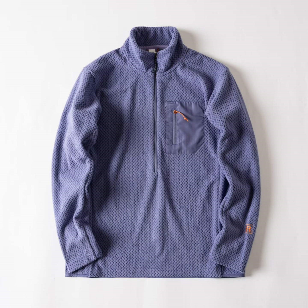 Unisex Half-Zip Fleece Pullover for Outdoor & Everyday