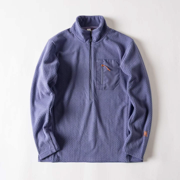 Unisex Half-Zip Fleece Pullover for Outdoor & Everyday