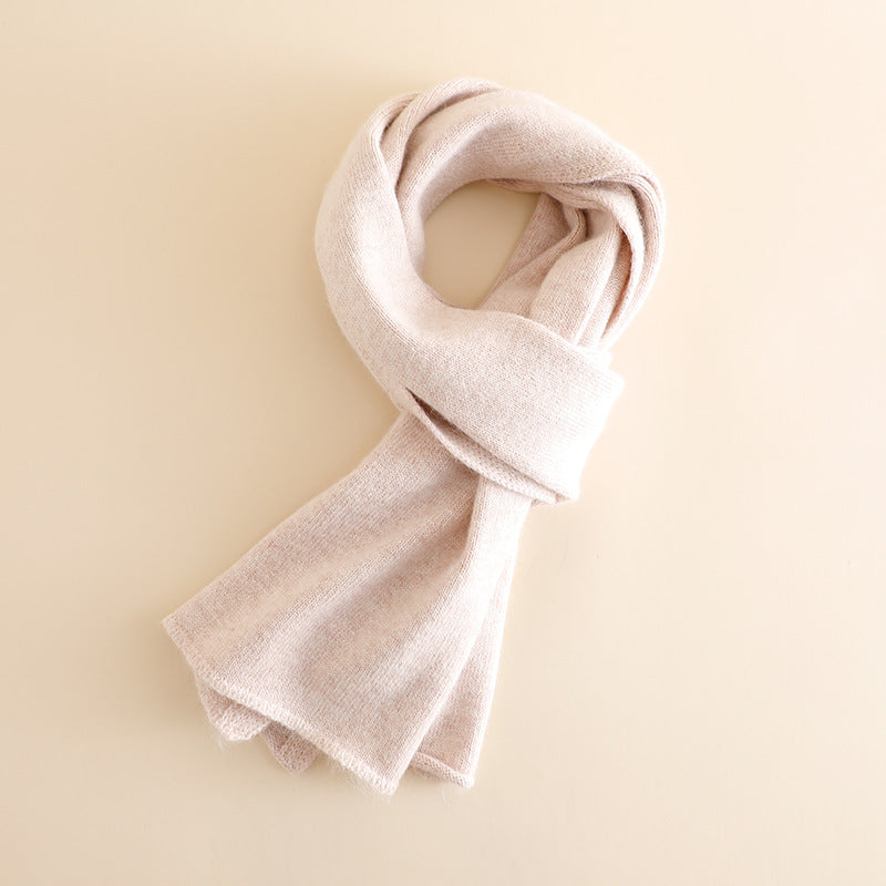 Knitted Scarf, 152x26 cm