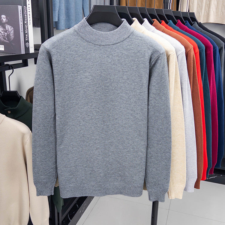 Men's turtleneck sweater made of pure wool