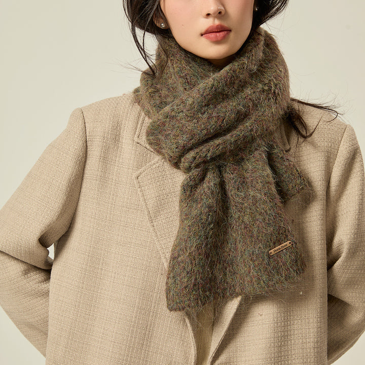 Elegant Alpaca Scarf, 165x24cm