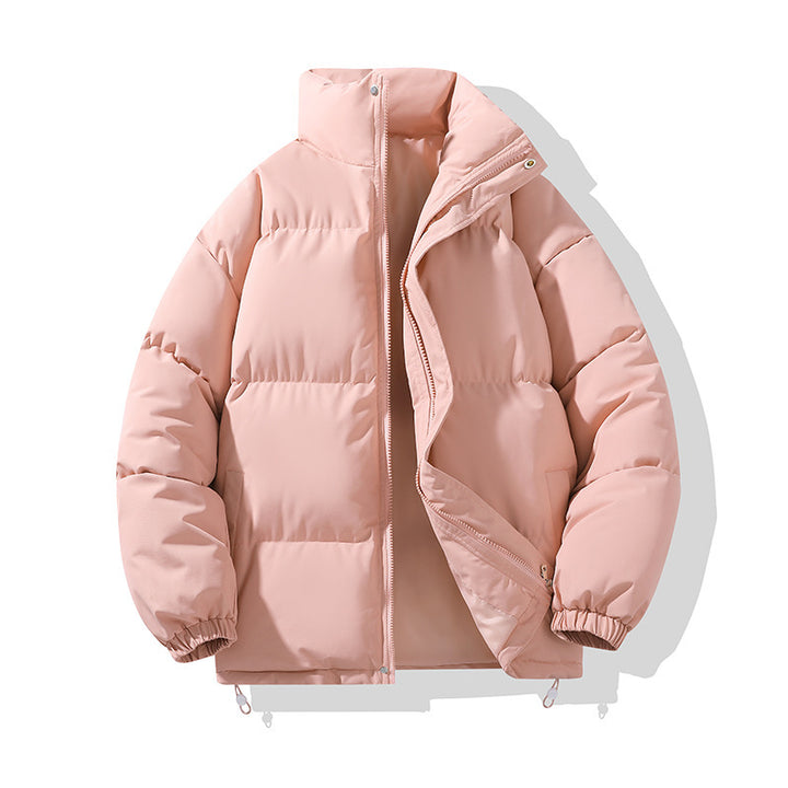Men's padded jacket, solid color, relaxed, urban style