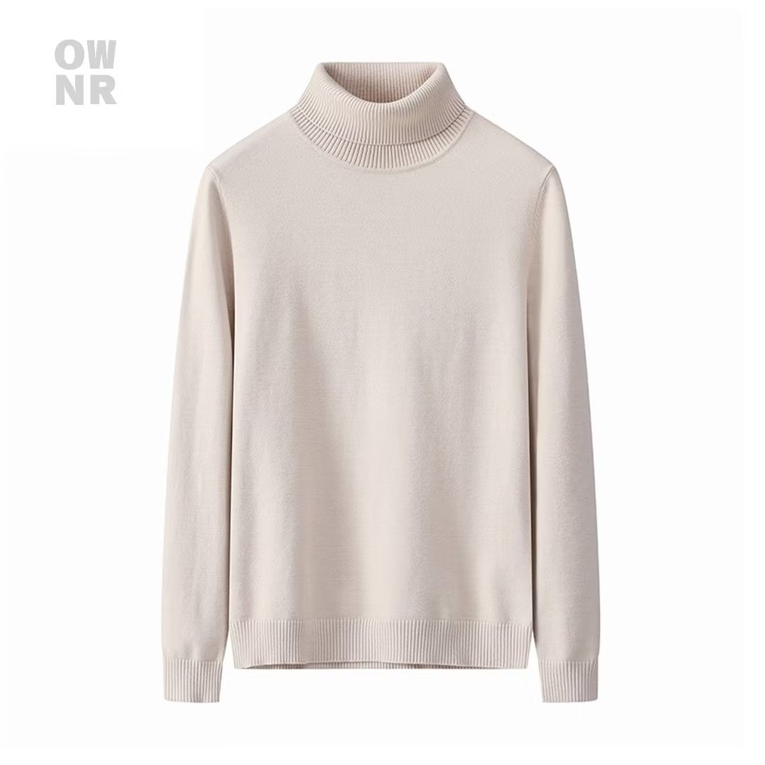 Men's sweater, slim fit, turtleneck