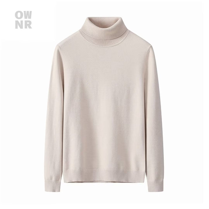 Men's sweater, slim fit, turtleneck