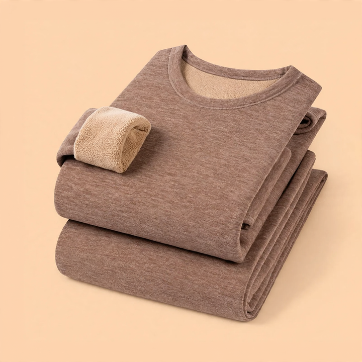 Thermal underwear set for women and men, extra warm