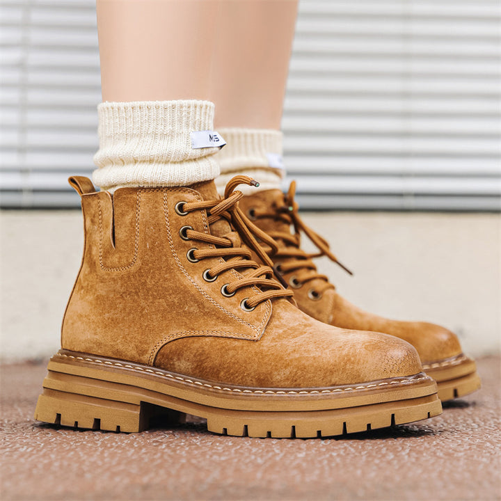 Men's Chelsea Boots, mid-high shaft, pigskin