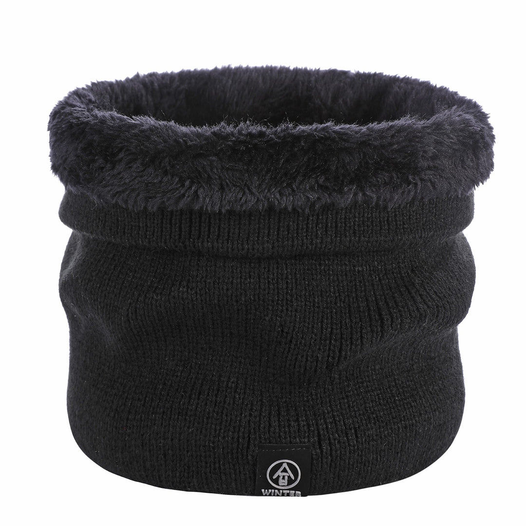 Knit Loop Scarf, solid color, for women and men