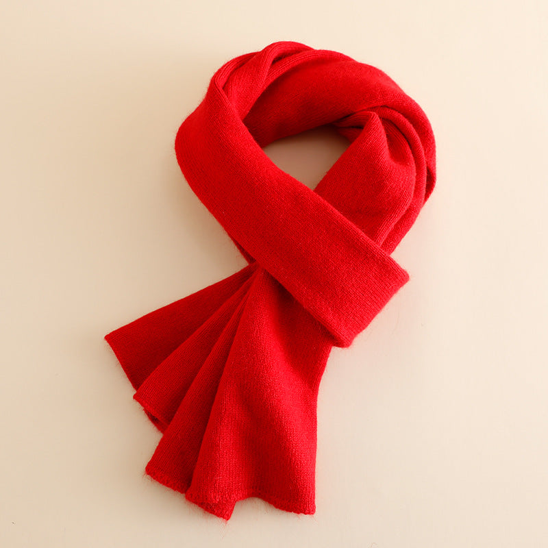 Knitted Scarf, 152x26 cm