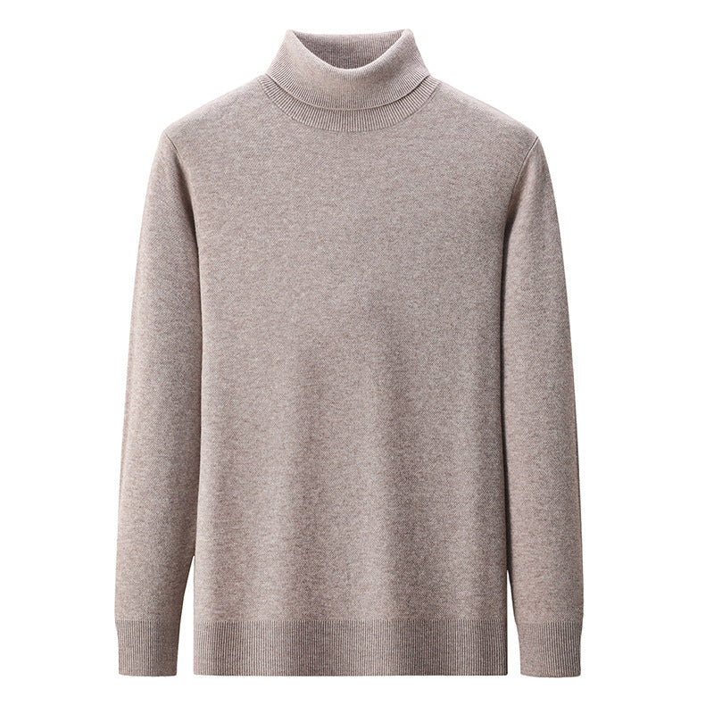 Men's turtleneck sweater made of 100% merino wool