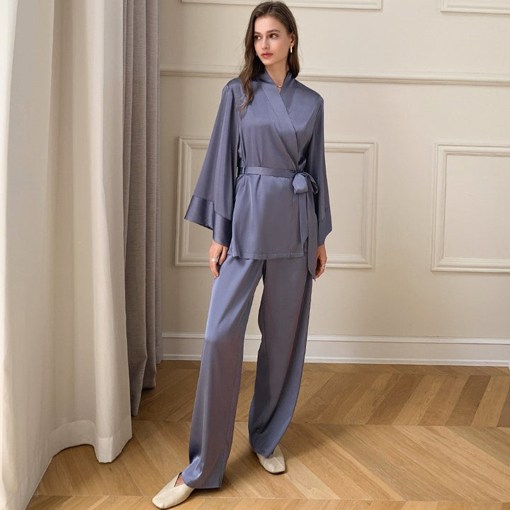 Women’s Pajama Set, Satin Look, Long Sleeve