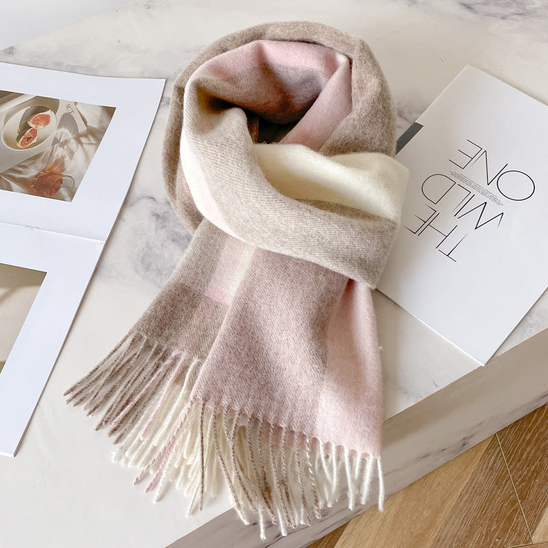 Wool scarf made from Australian wool, 180 cm