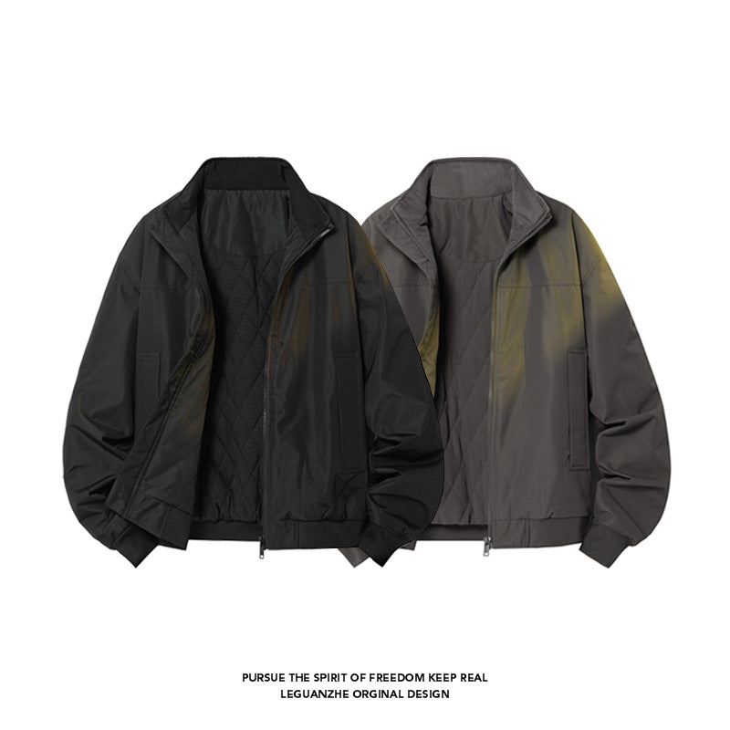 Men's pilot jacket, lined, in vintage style