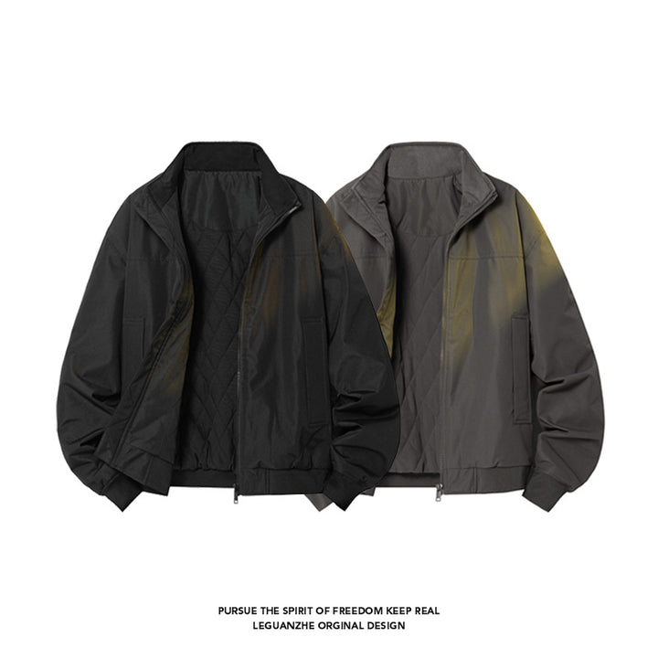 Men's pilot jacket, lined, in vintage style