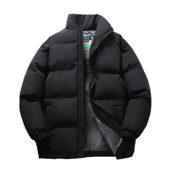 Unisex-Winter jacket, padded, standing collar