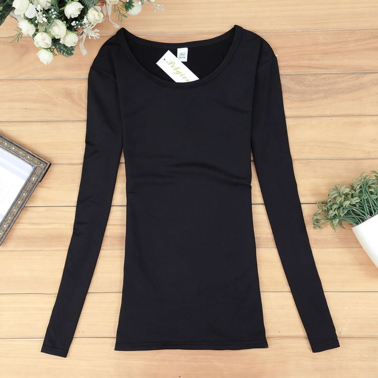 Women's Long Sleeve T-Shirt, solid color