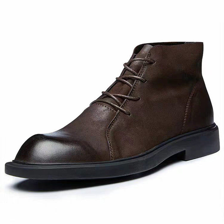 Men's Martin boots, genuine leather, breathable