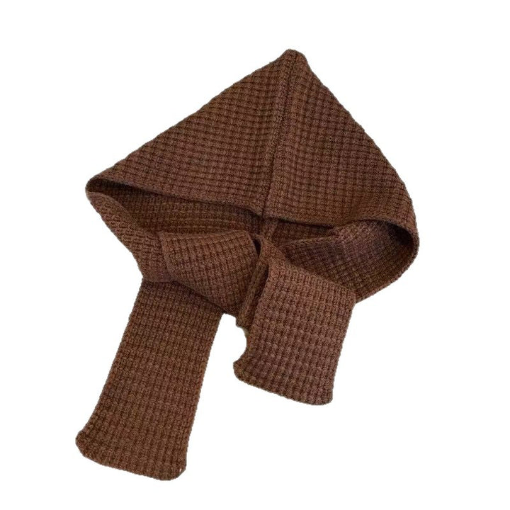 2-in-1 Hooded Scarf and Beanie Set