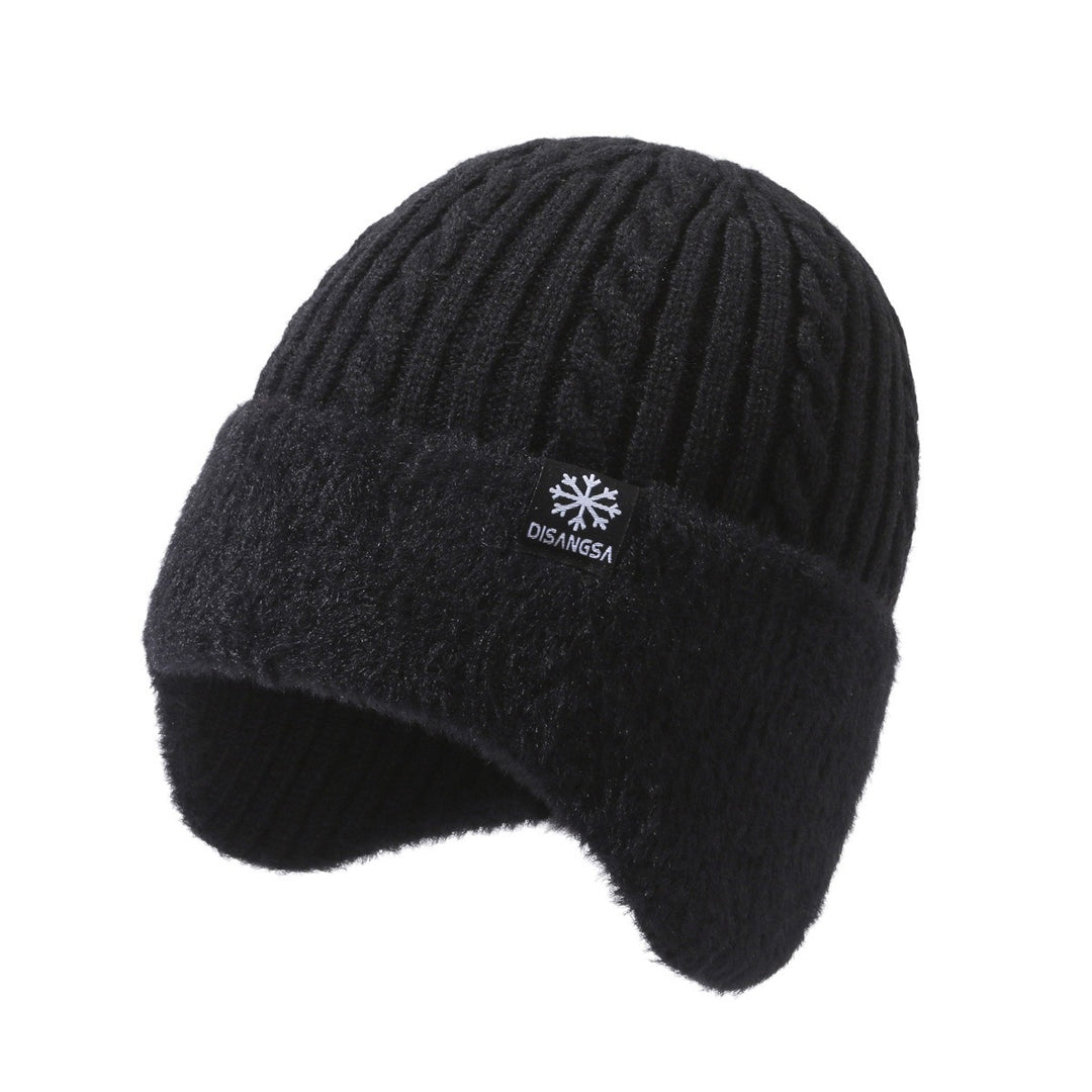 Men's Knit Set: Thick Beanie and Neck Protection