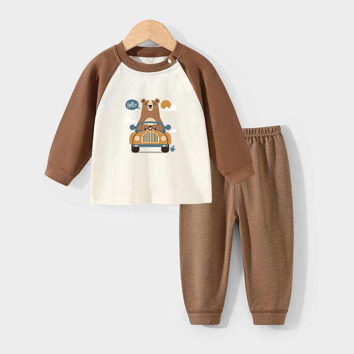 Children's Pajama Set made of cotton, two-piece