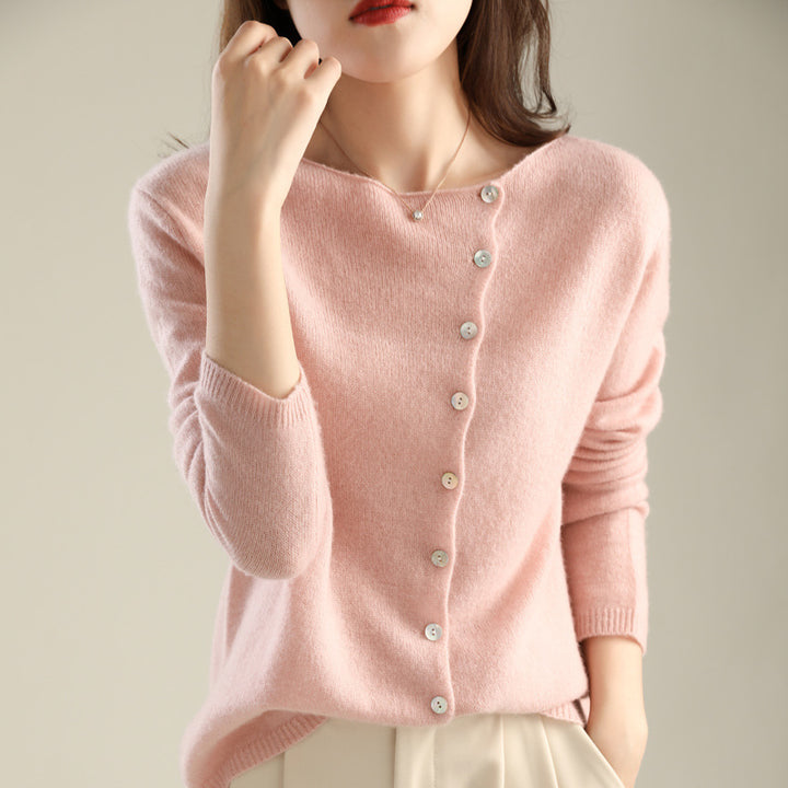 Ladies' cardigan with buttons