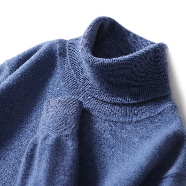 Business pullover made of 100% virgin wool