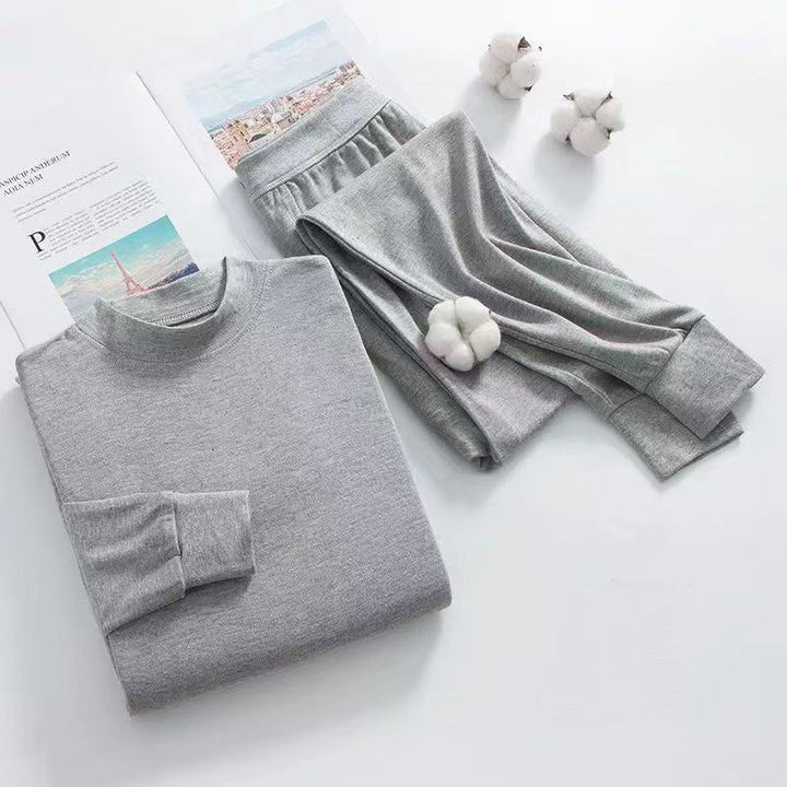 Cotton thermal underwear set for couples