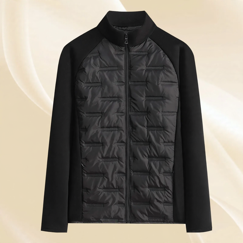 Sporty, fitted quilted jacket for women