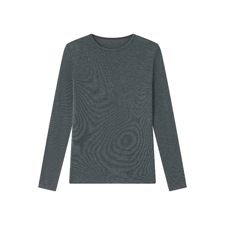 Women's Long Sleeve Under Shirt, Modal, Round Neck
