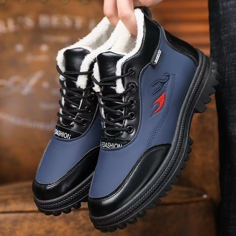Men's winter boots, insulated, water-repellent