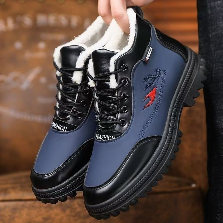 Men's winter boots, insulated, water-repellent