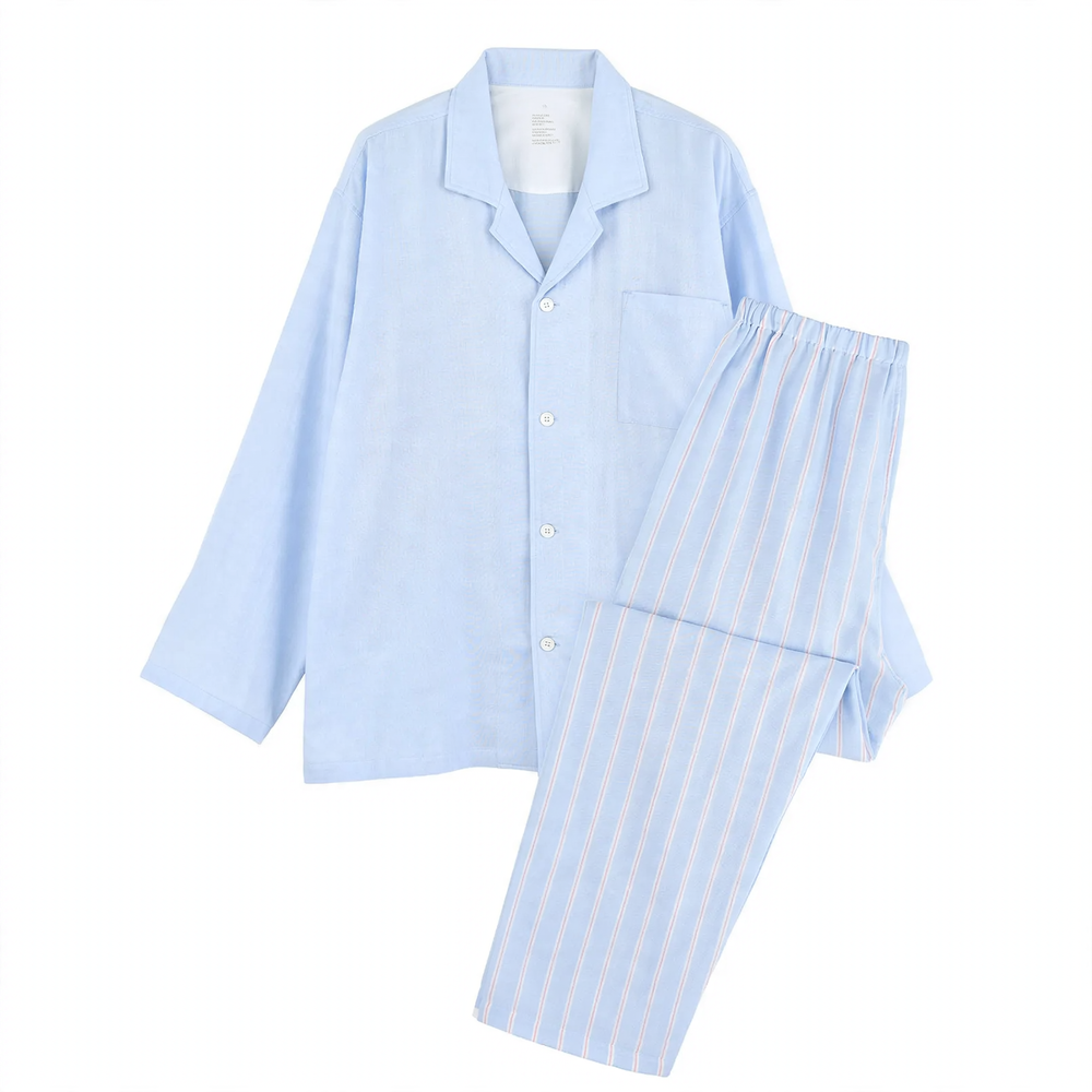 Couple loungewear, cotton, two-layer muslin fabric