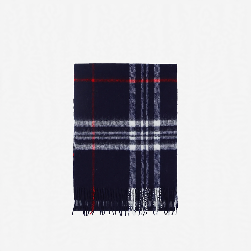 Long scarf made of 100% wool for men