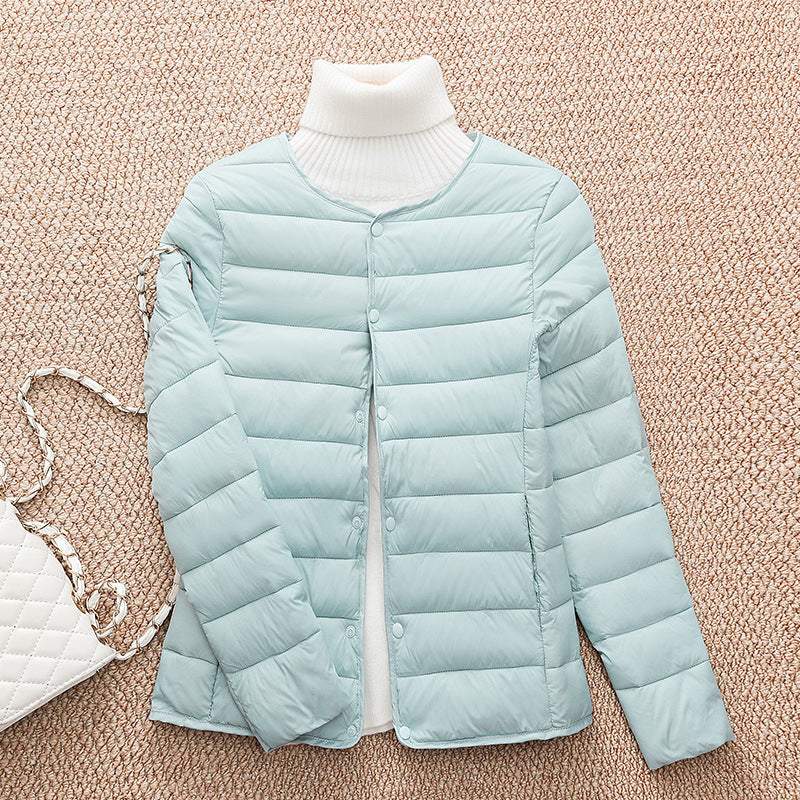 Light, padded women's quilted jacket