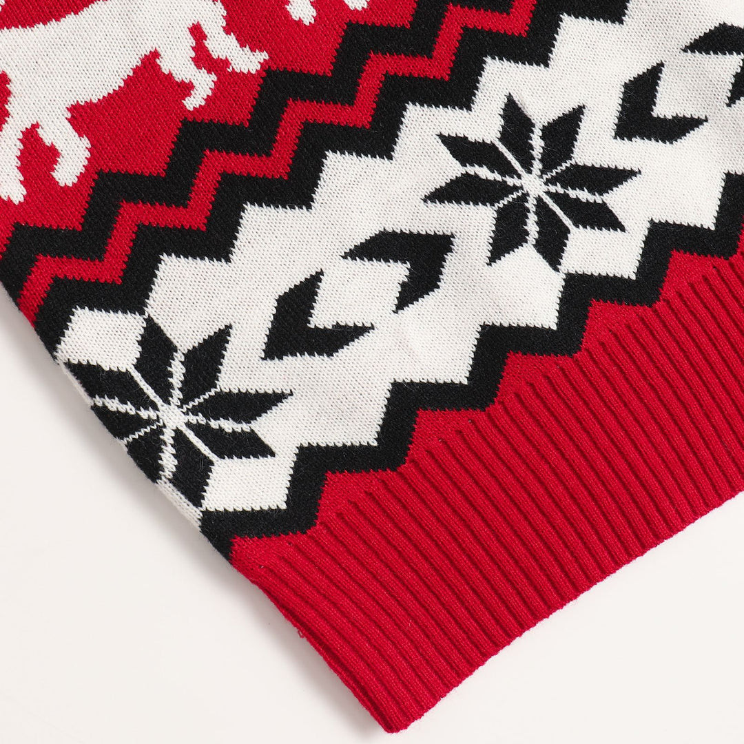 Christmas sweater with jacquard pattern, unisex