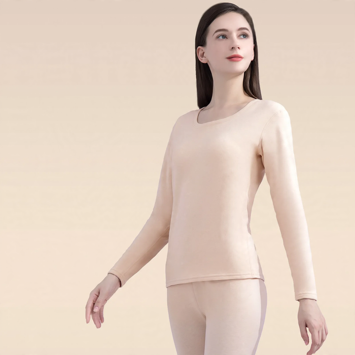 Thermo-Set for ladies and gentlemen, with cashmere and silk